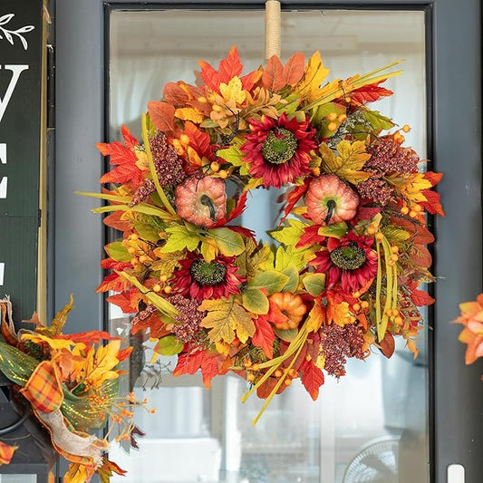 Autumn Door Wreath